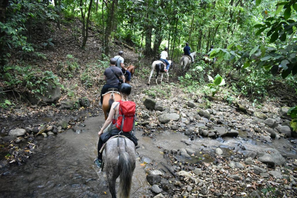 Discovering the Costa Rican landscapes by horseback riding is great fun for the whole family