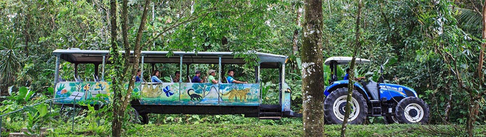 Jungle Ride to reacch Zipline La Fortuna Costa Rica